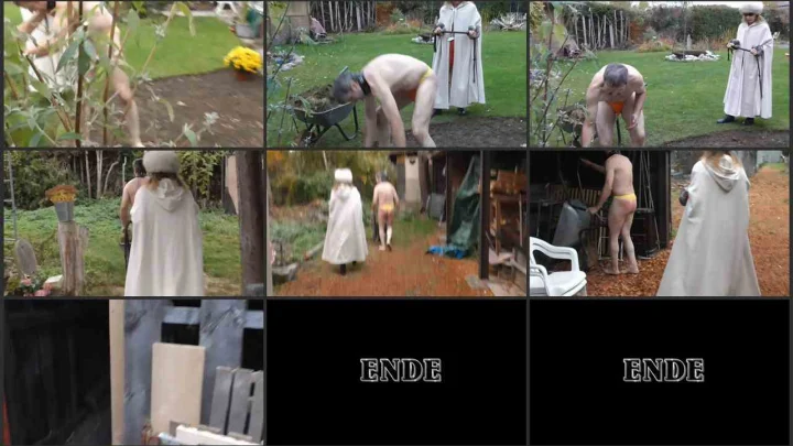 Screenshot 1 aus Fetish, Mature, Outdoors. Captain’s – labor input / Rittmeisterin – Arbeitseinsatz