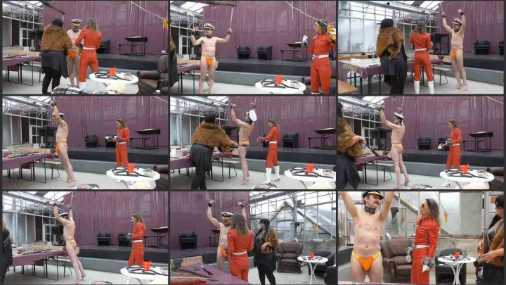 Screenshot 1 aus Corporal Punishment, Female Domination, Captain’s – Whipping Sunday / Rittmeisterin – Whipping zum Sonntag