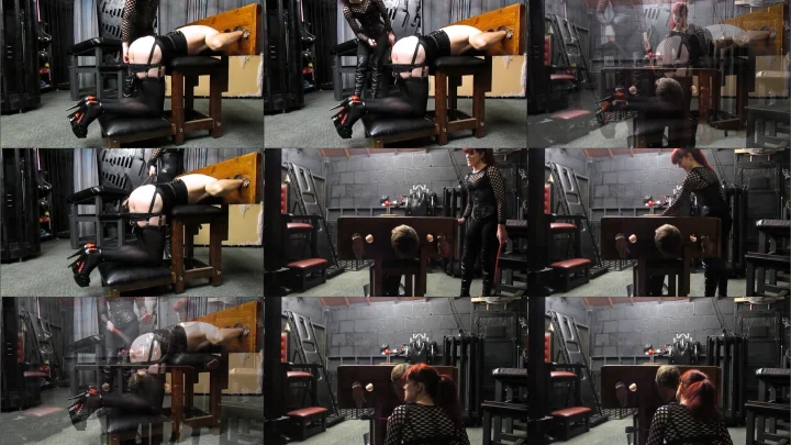 Screenshot 1 aus Miss Kitty. Spanked & Cropped. Allows Him the Choice of 5 Hard Ones or Less Medium Before Letting Him Go