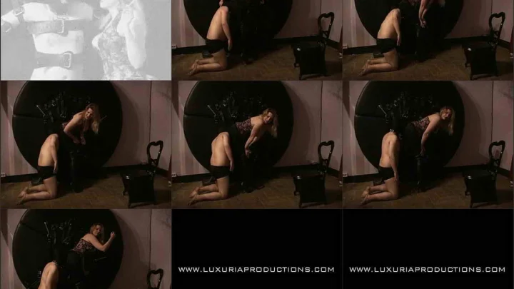 Screenshot 1 aus Domina M. – Rubber Dog, El Esclavo, Ass Sniffing