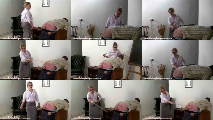 Screenshot 1 aus Miss amy canes your bare bottom