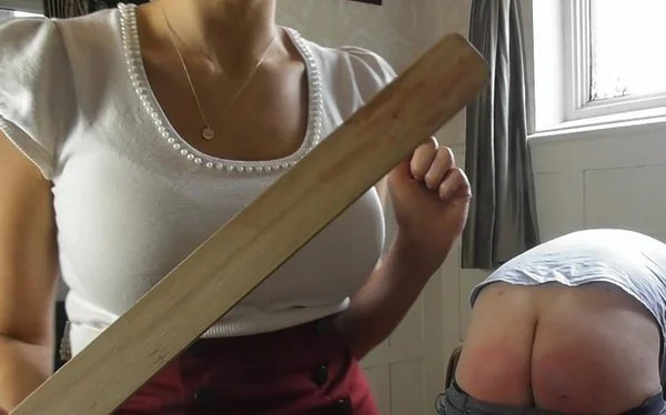 Governess Kenworthy Gets Retribution Part One Harsh Caning video part two