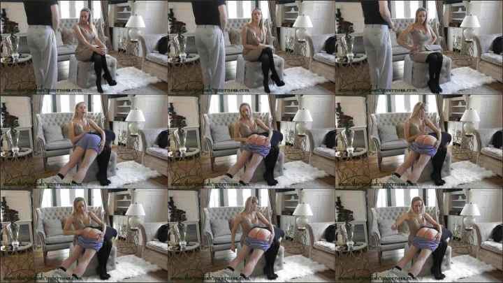 Screenshot 1 aus Miss Kenworthy Punishes Her Servant Femdom Spanking Video