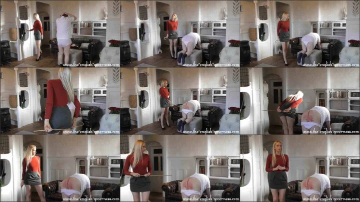 Screenshot 1 aus Cold Harsh Contraband Caning Femdom Spanking Video