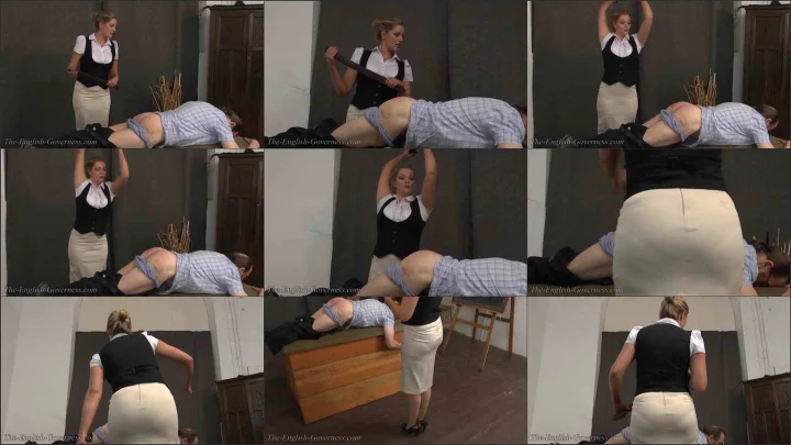 Screenshot 1 aus Miss Porter and the Punishment Horse part 1 Femdom Spanking Video