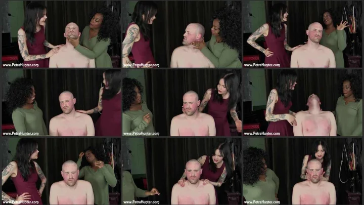 Screenshot 1 aus Mistress Petra Hunter – Face Slapping with Mistress Katrina
