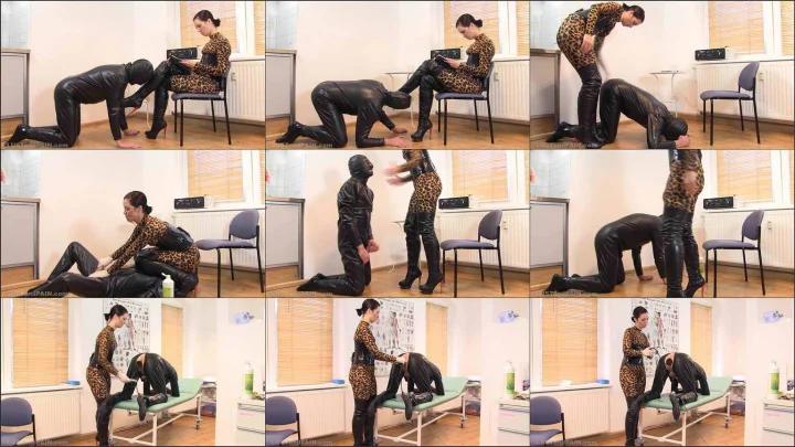 Screenshot 1 aus Eve Dynamite – Bootblack, Anal Stretching