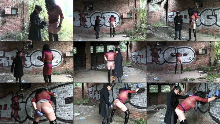 Screenshot 1 aus Miss Elektra – Amateur Hooker Anal, Strap-On