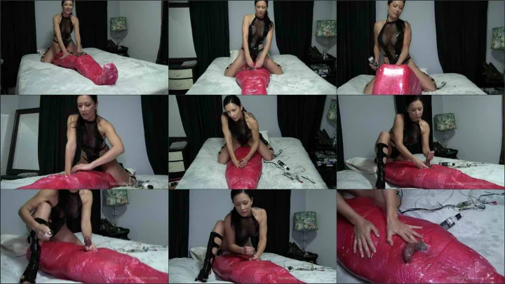 Screenshot 1 aus Mis Jasmine Mummification and Ruined Orgasm – Wrapped Punished & Ruined