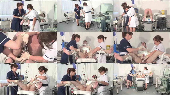 Screenshot 1 aus Baroness Essex Domina Peel – Semi Skimmed, Clinic Uniform Complete video