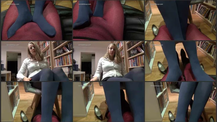 Screenshot 1 aus Footjob Secretary. bondishboys com