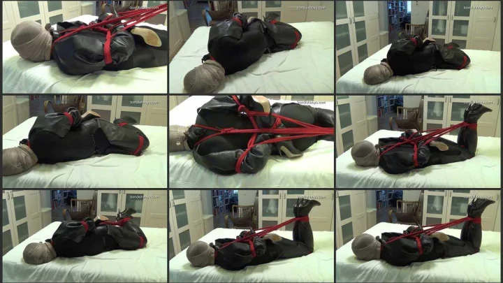 Screenshot 1 aus Hogtied Bootlover. bondishboys com