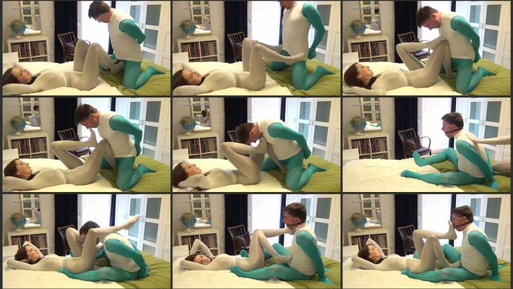 Screenshot 1 aus Another Happy Ending: Pantyhose Footslave. bondishboys com