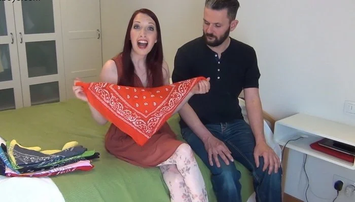 Steve Hogtied With Scarfes. bondishboys com