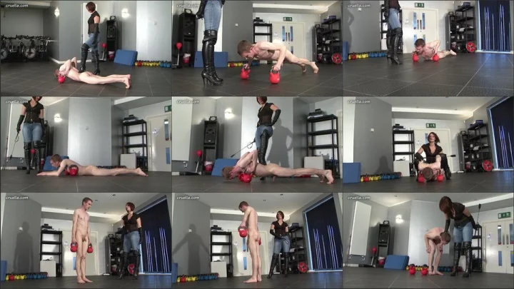 Screenshot 1 aus Gym Wimp Dumbells