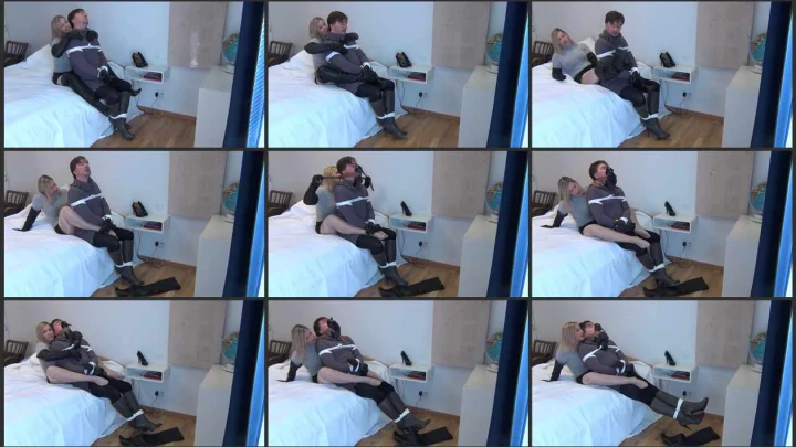 Screenshot 1 aus Happy Birthday: Bound & Teased To Cum. bondishboys com