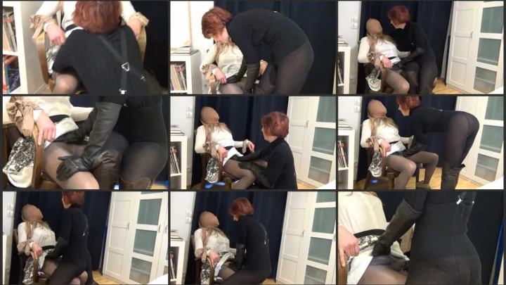 Screenshot 1 aus Crossdresser Sissy In Peril – Forced To Stay At Home – Part 2. bondishboys com