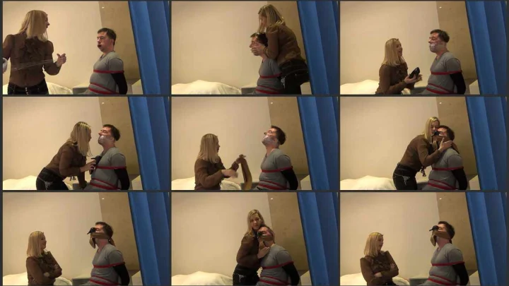 Screenshot 1 aus Shoe Gagged. bondishboys com