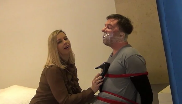 Shoe Gagged. bondishboys com