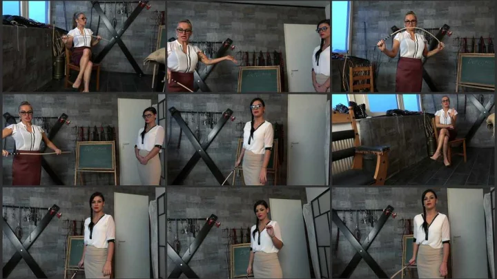Screenshot 1 aus Romania Cruel Mistress Carmela, Peters Cane Punishment