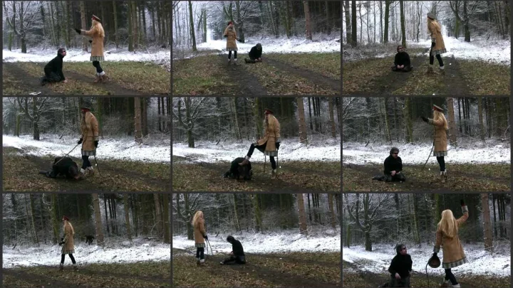 Screenshot 1 aus Empress Victoria – Cruel Mistress from Germany, Fetching Games Femdom Videos