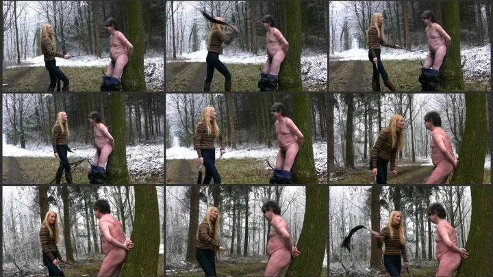 Screenshot 1 aus Empress Victoria – Cruel Mistress from Germany, Hard Front and Cock Whipping