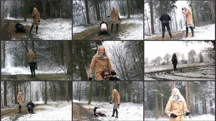 Screenshot 1 aus Empress Victoria – Cruel Mistress from Germany, Ride and Punish The Ponyboy