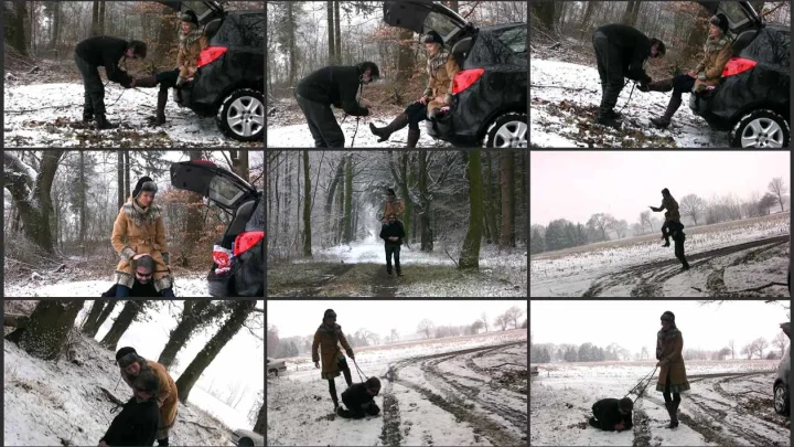 Screenshot 1 aus Empress Victoria – Cruel Mistress from Germany, Winter Ponyride