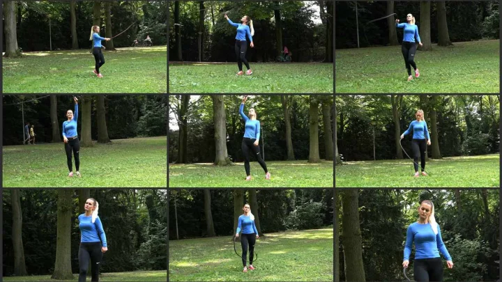 Screenshot 1 aus Miss Lina – Germany FemDom, First Swings and Cracks