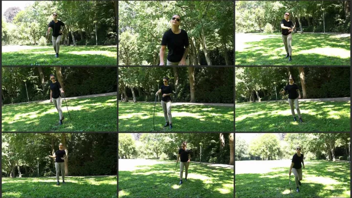 Screenshot 1 aus Miss Lina – Germany FemDom. Snakewhip, Short Stovkwhip and Long Bullwhip