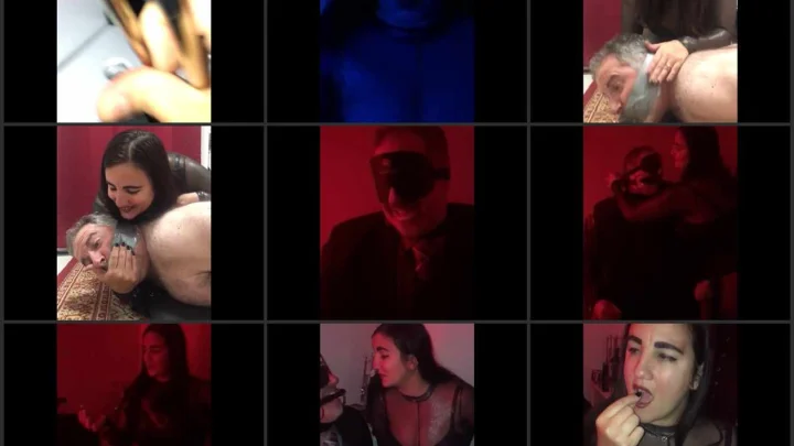 Screenshot 1 aus Mistress Xena and Ross into bondage. Captured Slaves!