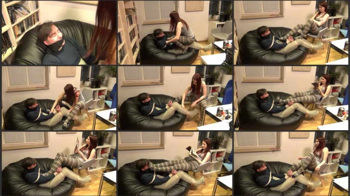 Screenshot 1 aus Bad Sister Bondage. bondishboys com