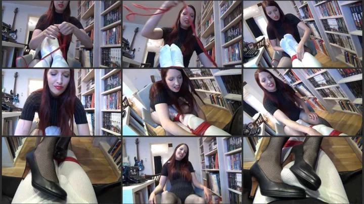 Screenshot 1 aus Foot Worship, Stocking Worship, Pantyhose Worship – Lady Renee: Foot Fetish Expert. bondishboys com