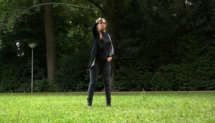 Cruel Georgia Mistress Iveta, First Crackings With Very Long Bullwhip