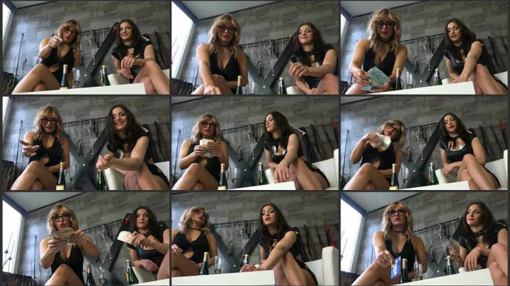 Screenshot 1 aus Russian Mistress Alina and Lady Olga, Money For Rich Girls