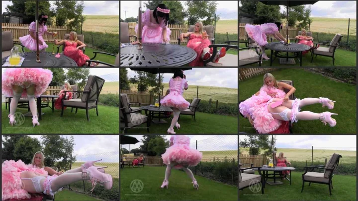 Screenshot 1 aus Mistress Nikki Outdoors Humiliating Doll, The new sissy maid