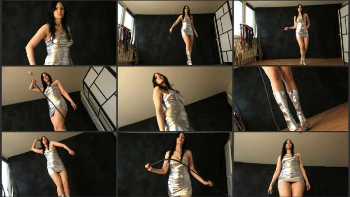 Screenshot 1 aus Nemesis – German FemDom Mistress, Future Mistress Bullwhipping
