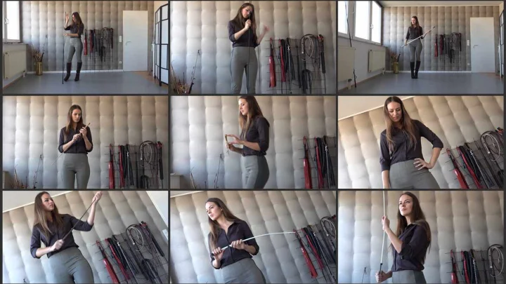 Screenshot 1 aus Cruel Georgia Mistress Iveta, Testing Ridingcrops