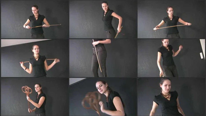 Screenshot 1 aus Cruel Georgia Mistress Iveta, I Will Cane You Black and Blue