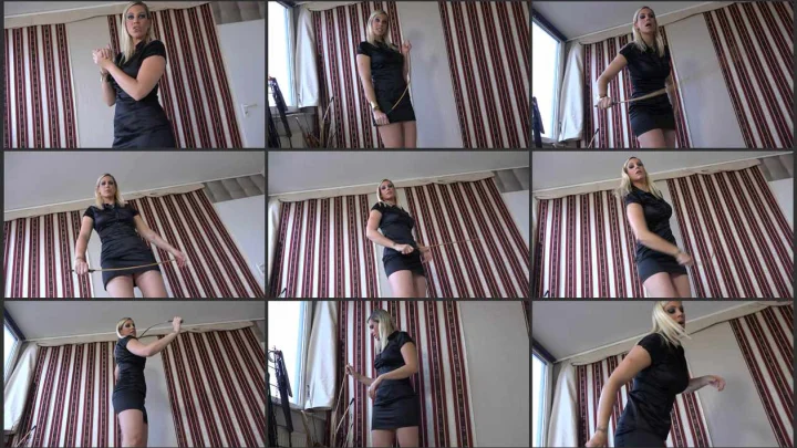 Screenshot 1 aus Lady Aurora – German FemDom Mistress, A Hard Merciless Caning