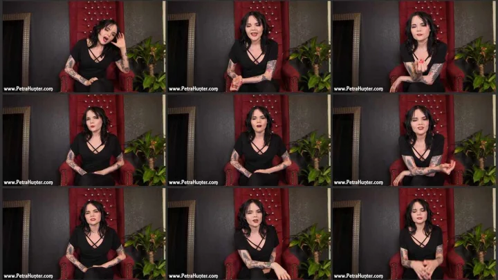 Screenshot 1 aus Mistress Petra Hunter – FAQ Series: How I Became a Dominatrix, POV Femdom Video