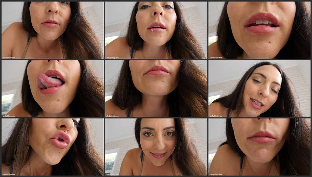 Spit Mouth Porn - Spit Fetish, You Like My Mouth - Stella Liberty Femdom Video ...