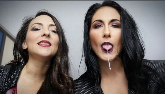 Video abspielen: Spit Fetish, Spit Drinker Raven Eve and Stella Liberty – Stella Liberty Femdom Video
