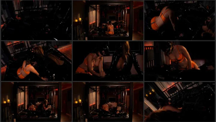 Screenshot 1 aus Latex Porn With Surprises 4 – Baroness Davina Dust and Nina