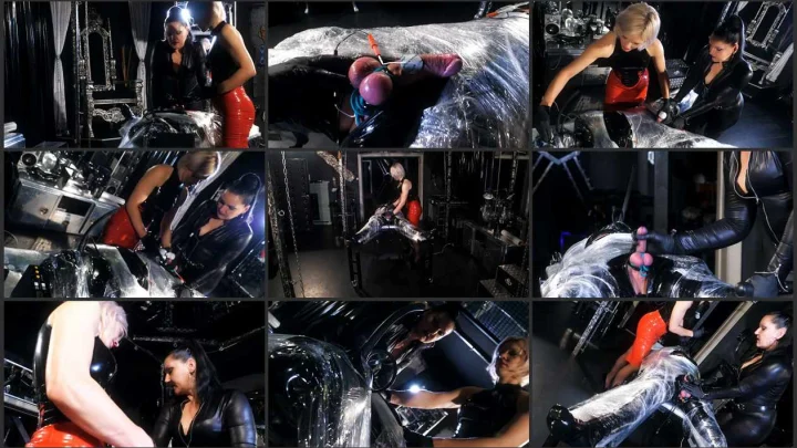 Screenshot 1 aus The Horniness Exam 4, Baroness Davina Dust and Domina Silvia