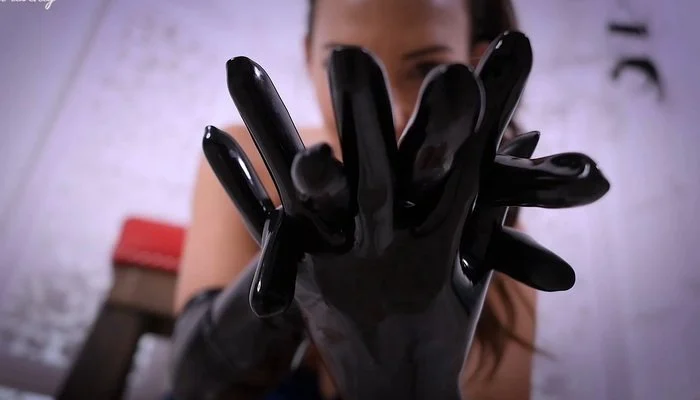 Glove POV Fetish, Latex Glove Love – Stella Liberty Femdom Video
