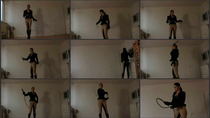 Screenshot 1 aus Miss Electra X – The Bullwhip Misteress, Femdom POV