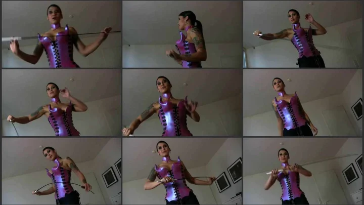Screenshot 1 aus Miss Electra X – Thirty Hard Strokes, Femdom POV
