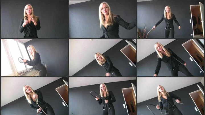 Screenshot 1 aus Checking Bullwhips – German Femdom Miss Gia Gold