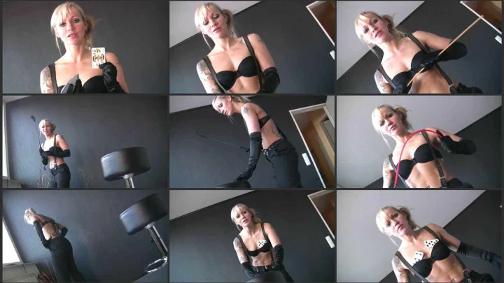 Screenshot 1 aus The Cruel Game – German Femdom Miss Gia Gold